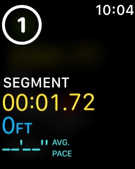 Apple Watch - Run Segment